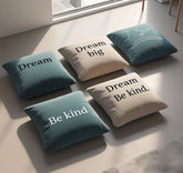 Soft Word Cushion Covers Pack of 5